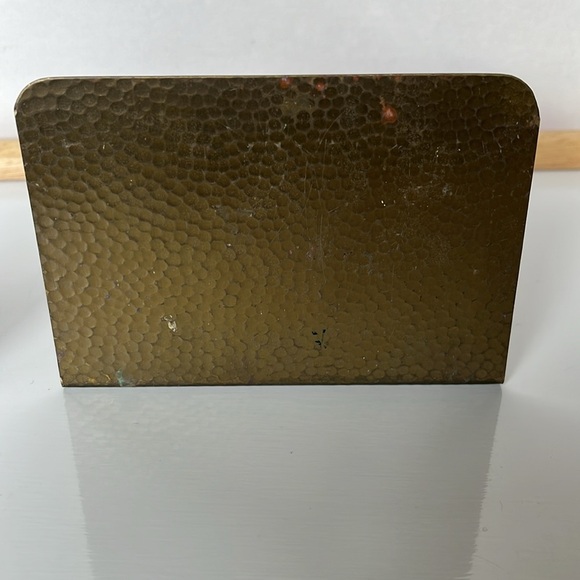 Oregon State Bookends Antique Brass Bookends Robbins Co. Attleboro MA - Picture 9 of 15